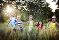 Diversity Children Childhood Friendship Cheerful Concept Royalty Free Stock Photo