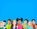 Diversity Children Friendship Innocence Smiling Concept Royalty Free Stock Photo