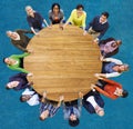 Diversity Group of Business People Teamwork Support Concept Royalty Free Stock Photo