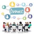 Diversity Group of Business People Teamwork Support Concept Royalty Free Stock Photo