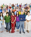 Diversity Large Group of People Multiethnic Concept Royalty Free Stock Photo