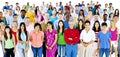 Diversity Large Group of People Multiethnic Concept Royalty Free Stock Photo