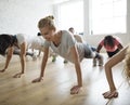 Diversity People Exercise Class Relax Concept Royalty Free Stock Photo