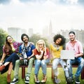 Diversity Teenagers Friends Friendship Team Concept Royalty Free Stock Photo