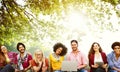 Diversity Teenagers Friends Friendship Team Concept Royalty Free Stock Photo