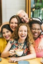Diversity Women Socialize Unity Together Concept Royalty Free Stock Photo