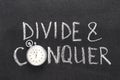 Divide and conquer watch