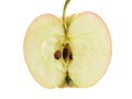 Divided apple