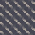 Divided Circles Grid Seamless Pattern Trend Vector Dot Work Abstract Background