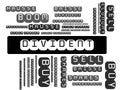 DIVIDENT - image with words associated with the topic STOCK EXCHANGE, word cloud, cube, letter, image, illustration Royalty Free Stock Photo