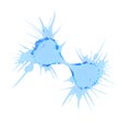 a dividing cell Royalty Free Stock Photo