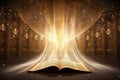 Divine Holy quran rays. Generate Ai Royalty Free Stock Photo