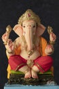 Divine Idol of Lord Ganesha. Hindu god of intellect