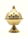 a divine incense holder diya lamp Royalty Free Stock Photo