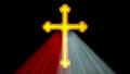 Divine Mercy Cross with rays