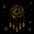 Divine Proportion Sacred geometry golden spiral dream catcher