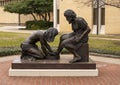 `Divine Servant` by Max Greiner Jr. on public display at Dallas Theological Seminary in Dallas, Texas.