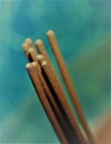 Divine smoke sticks Royalty Free Stock Photo