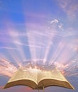 Divine spiritual bible light