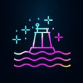 Diving buoy nolan icon. Simple thin line, outline vector of diving icons for ui and ux, website or mobile application