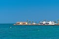 Diving center and berth on the Red Sea