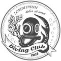 Diving club label