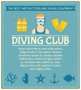 Diving club poster