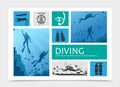 Diving Elements Composition