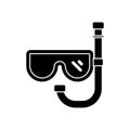 Diving googles icon