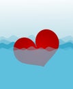 Diving heart