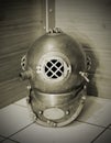 Diving helmet Royalty Free Stock Photo