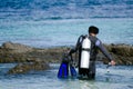 Diving in Karikari Peninsula New Zealand