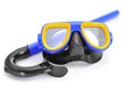 Diving mask and snorkel