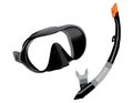 Diving mask and snorkel