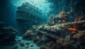 Diving into the mystery of underwater shipwrecks generated by AI