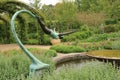 Diving statue at RHS Wisley