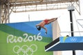 Diving in the Olympic Games 2016 Royalty Free Stock Photo