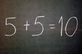 Division of numbers in mathematics