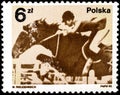 01 16 2020 Divnoe Stavropol Territory Russia postage stamp Poland 1983 Polish Medals at the Olympic Games in Moscow 1980, USSR