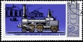 12 21 2019 Divnoe Stavropol Territory Russia postage stamp USSR 1978 commodity steam engine type 1-3-0 of the D-1845 series steam