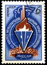 10.24.2019 Divnoe Stavropol Territory Russia postage stamp USSR 1978 8th Congress of the International Federation of Resistance