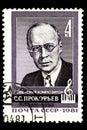 07.24.2019 Divnoe Stavropol Territory Russia Postage stamp USSR 1981year Soviet composer S, S, Prokofiev 1891-1953