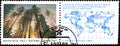 02 08 2020 Divnoe Stavropol Territory Russia USSR postage stamp 1989 Save Nature and Peace Protection of green spaces take care of