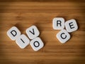 Divorce concept Royalty Free Stock Photo