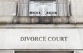 Divorce Court Royalty Free Stock Photo