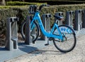 Divvy bike station Royalty Free Stock Photo