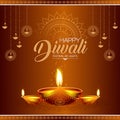 Deepawali Greetings Royalty Free Stock Photo