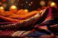 Diwali background showcasing the beauty of Royalty Free Stock Photo