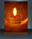 Diwali Brochure template festival