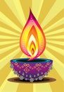 Diwali Candle Light